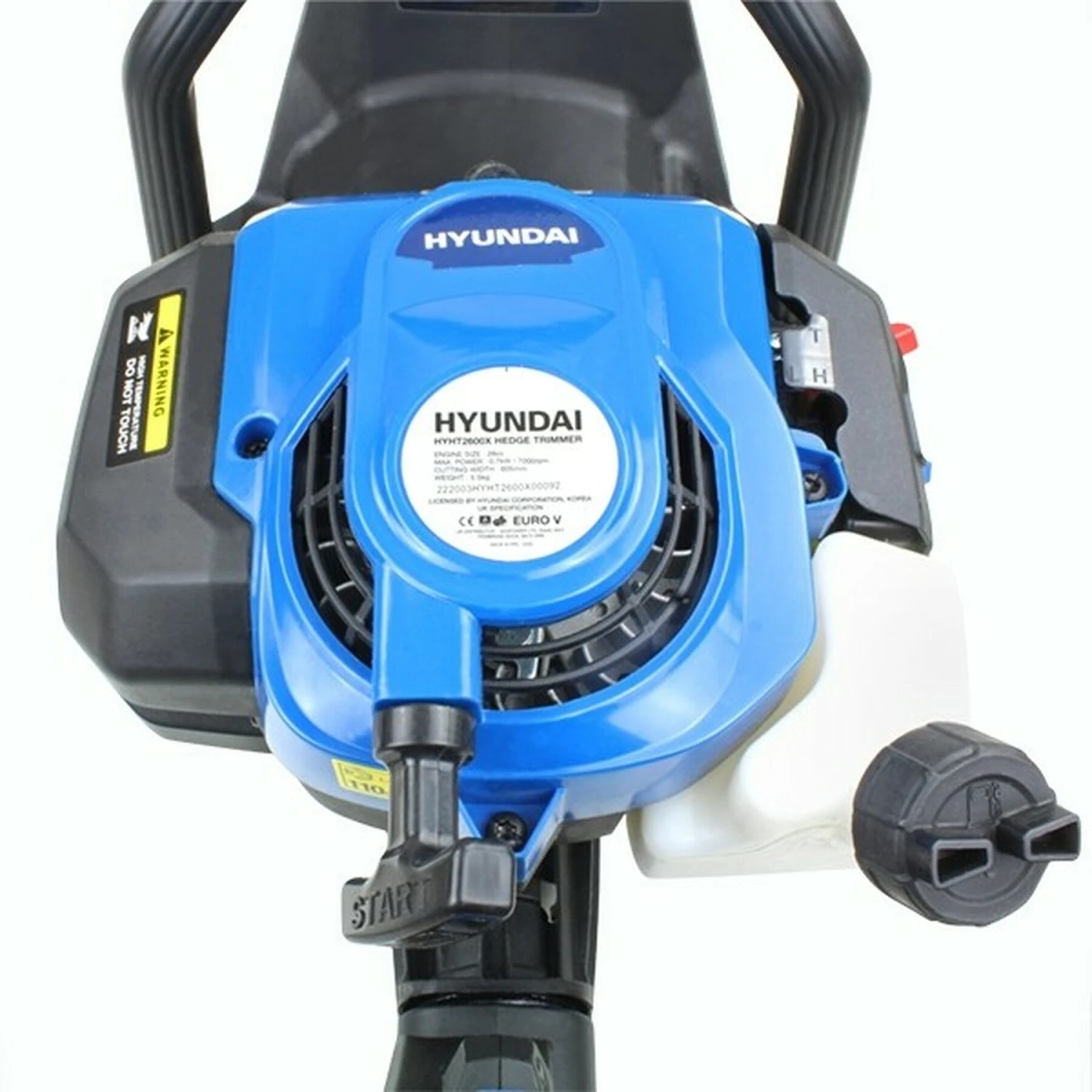 Hyundai HYHT2600X Petrol Hedge Trimmer 60cm 10 Hyundai HYHT2600X Petrol Hedge Trimmer 60cm - Image 8