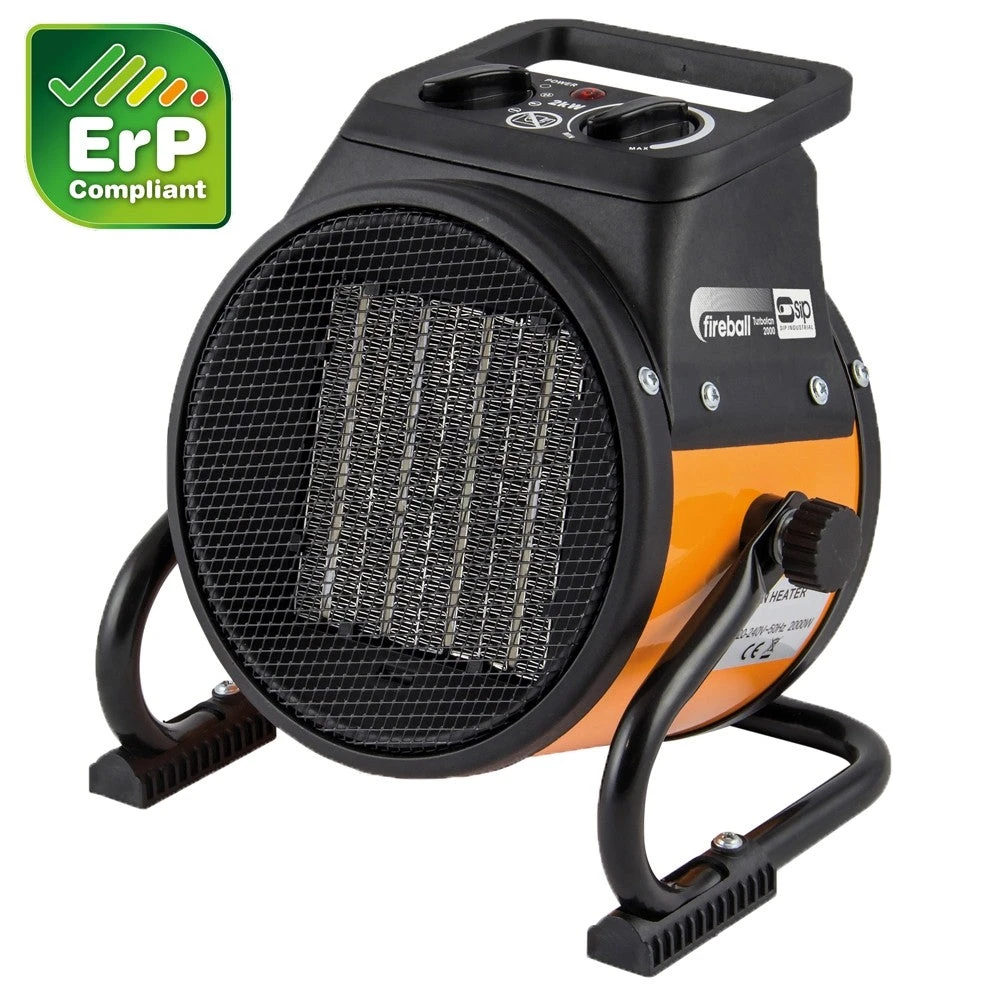 SIP Fireball Turbofan 2000 Electric Fan Heater 3 SIP Fireball Turbofan 2000 Electric Fan Heater