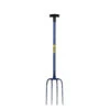 Carters Manure Fork 4 Prong Polypropane T-Grip -Outdoor Tools Pro Shop 4PMFTS new
