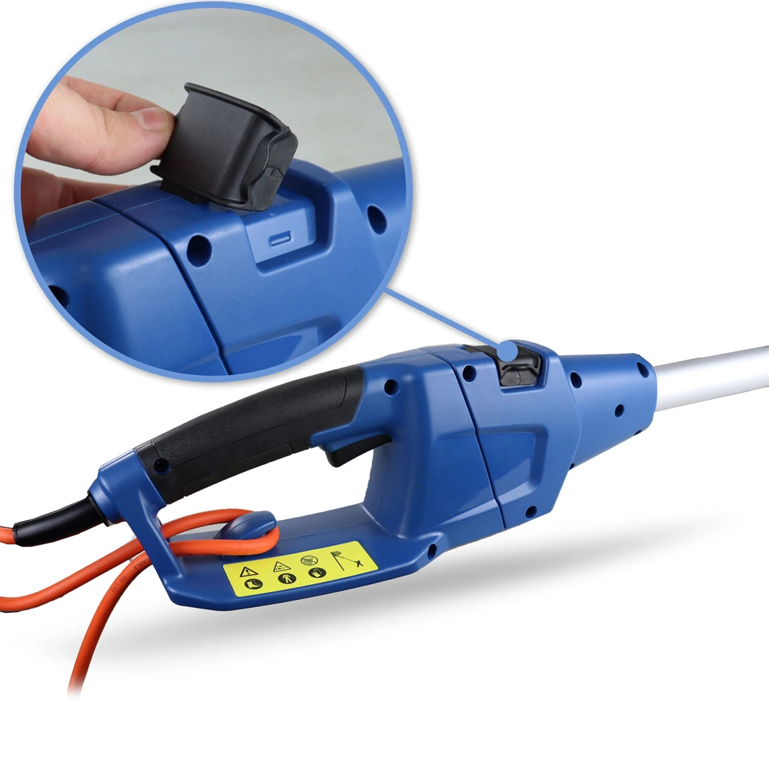 Hyundai HYP2HT550E 2-in-1 Convertible Electric Pole Hedge Trimmer 9 Hyundai HYP2HT550E 2-in-1 Convertible Electric Pole Hedge Trimmer - Image 7