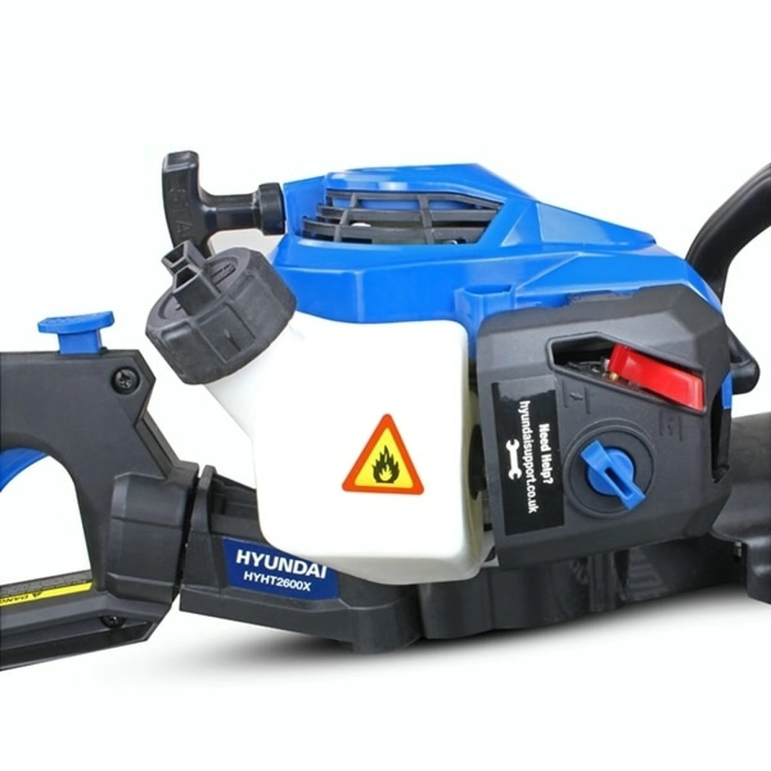 Hyundai HYHT2600X Petrol Hedge Trimmer 60cm 7 Hyundai HYHT2600X Petrol Hedge Trimmer 60cm - Image 5