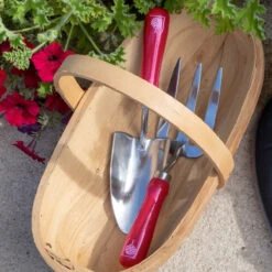 Burgon & Ball British Bloom Trowel & Fork Set -Outdoor Tools Pro Shop grh tfboxbb burgon and ball rhs gifts for gardeners british bloom gift boxed trowel and fork 02